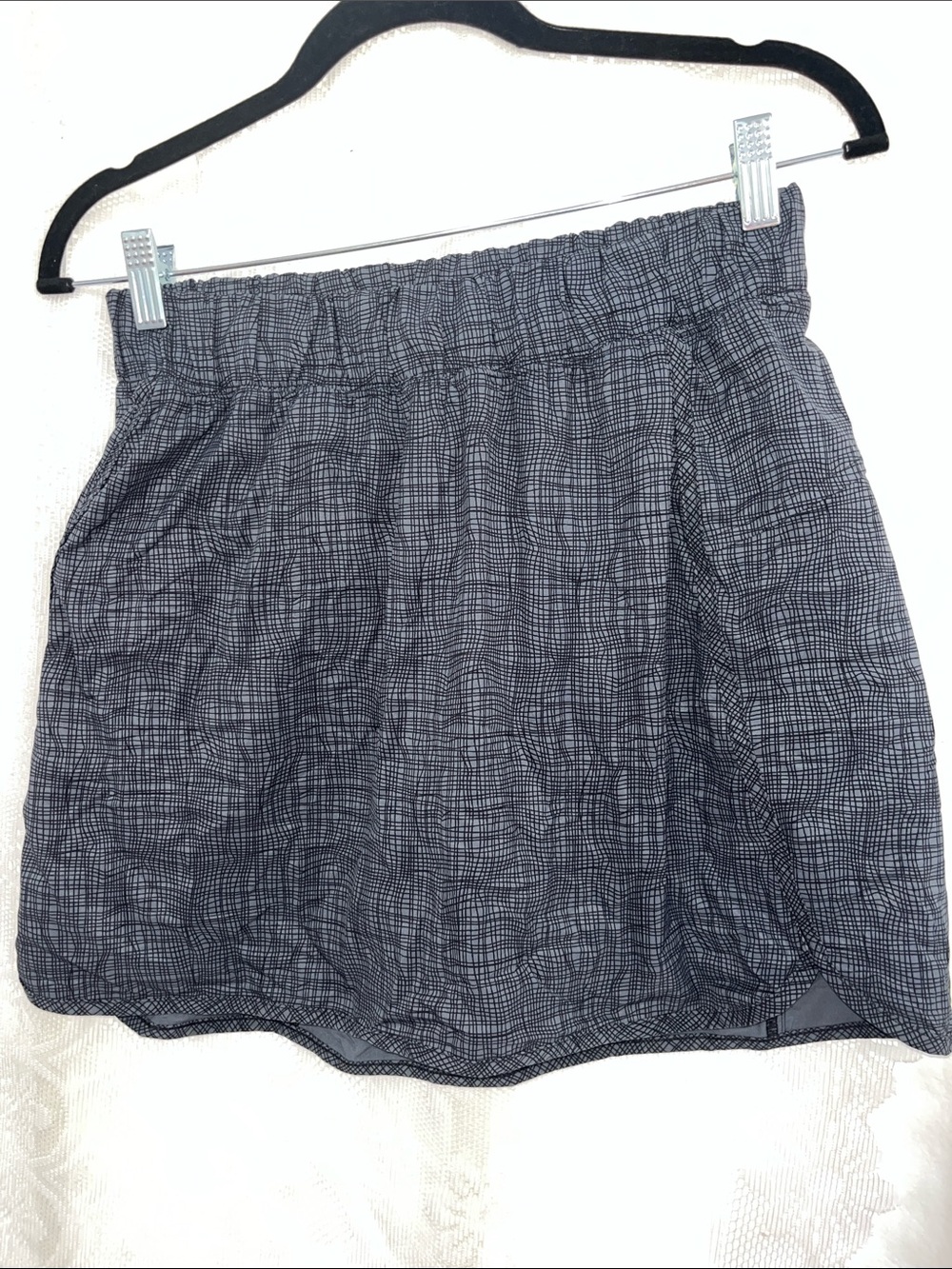 Calia Patterned Elastic-Waist Skort NWOT M